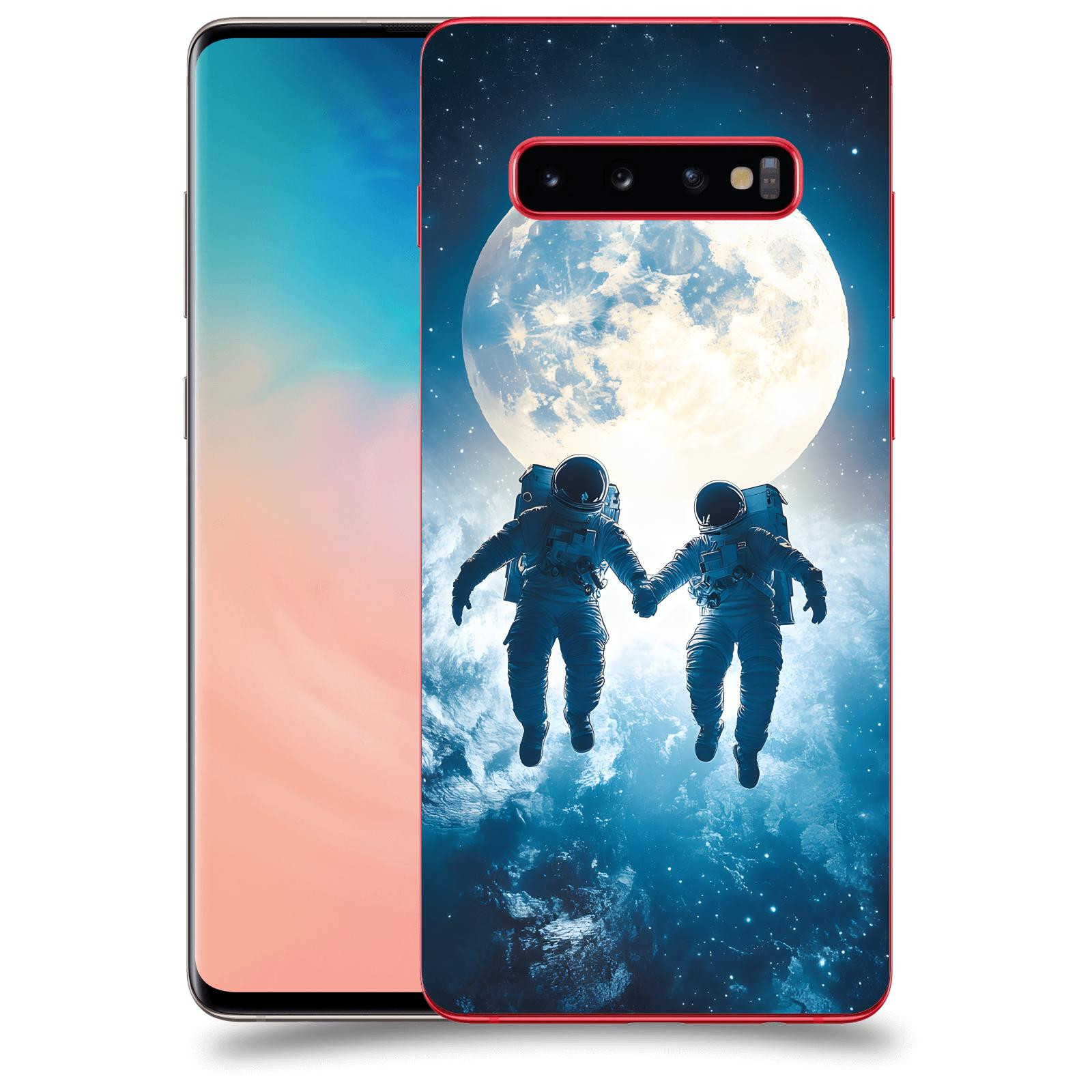 ACOVER Kryt na mobil Samsung Galaxy S10 Plus G975 - Astronauts