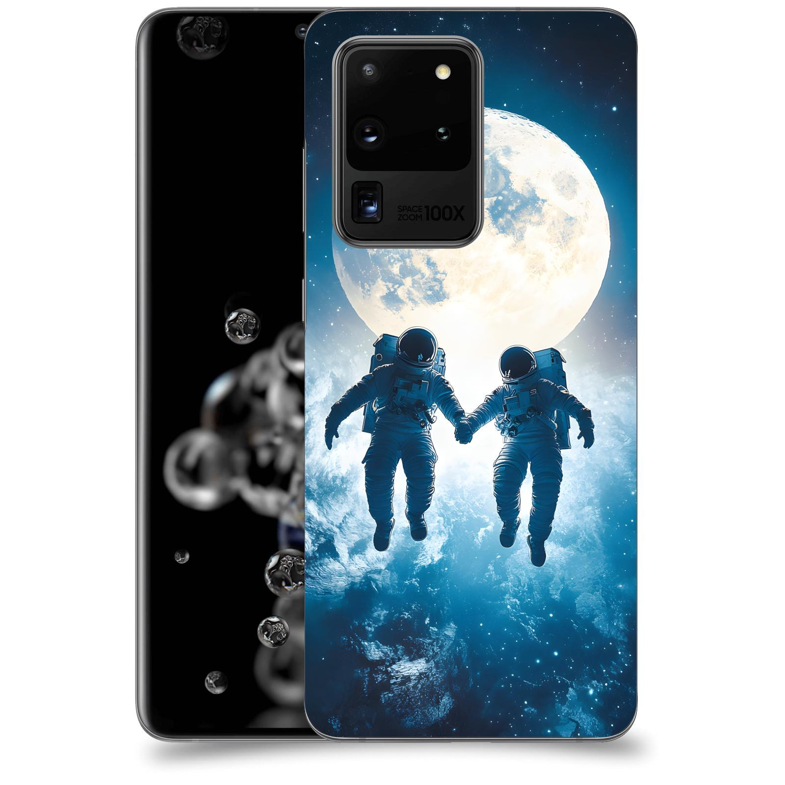 ACOVER Kryt na mobil Samsung Galaxy S20 Ultra 5G G988F - Astronauts