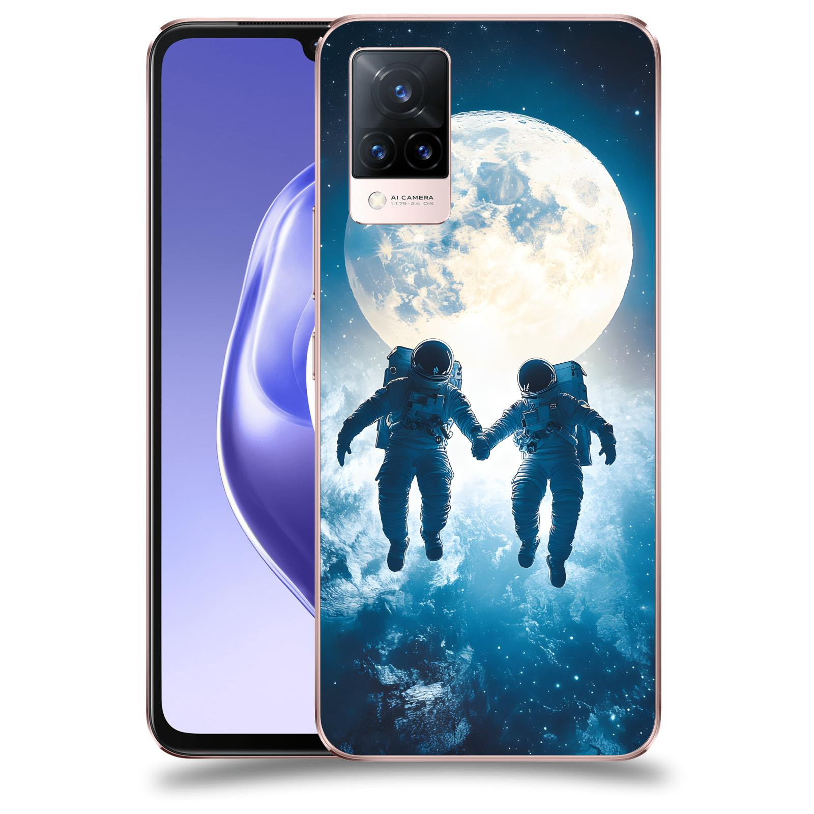 ACOVER Kryt na mobil Vivo V21 5G - Astronauts