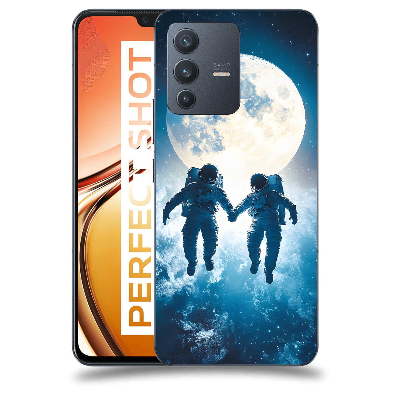 ACOVER Kryt na mobil Vivo V23 5G - Astronauts