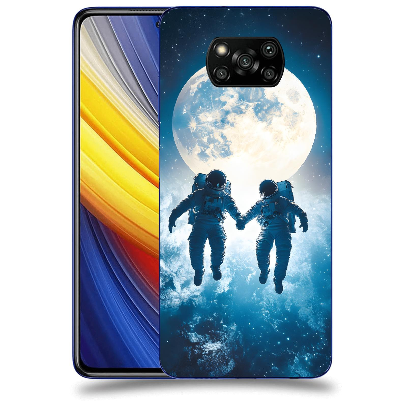 ACOVER Kryt na mobil Xiaomi Poco X3 Pro - Astronauts