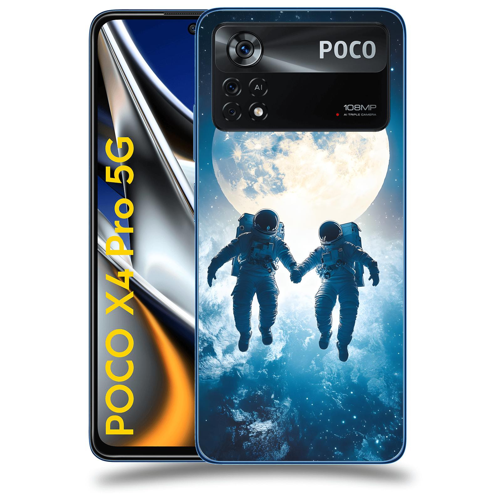 ACOVER Kryt na mobil Xiaomi Poco X4 Pro 5G - Astronauts