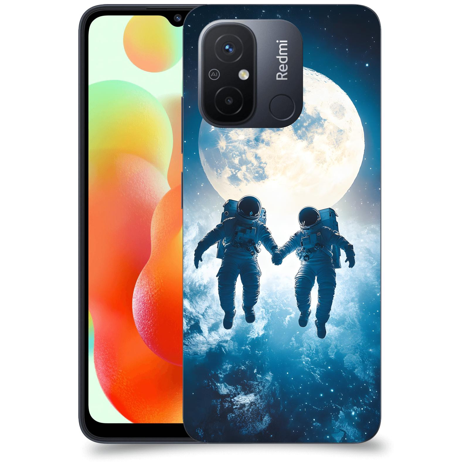 ACOVER Kryt na mobil Xiaomi Redmi 12C - Astronauts