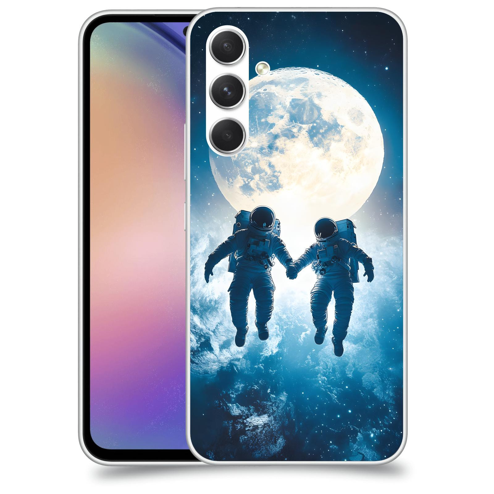 ACOVER Kryt na mobil Samsung Galaxy M54 5G - Astronauts