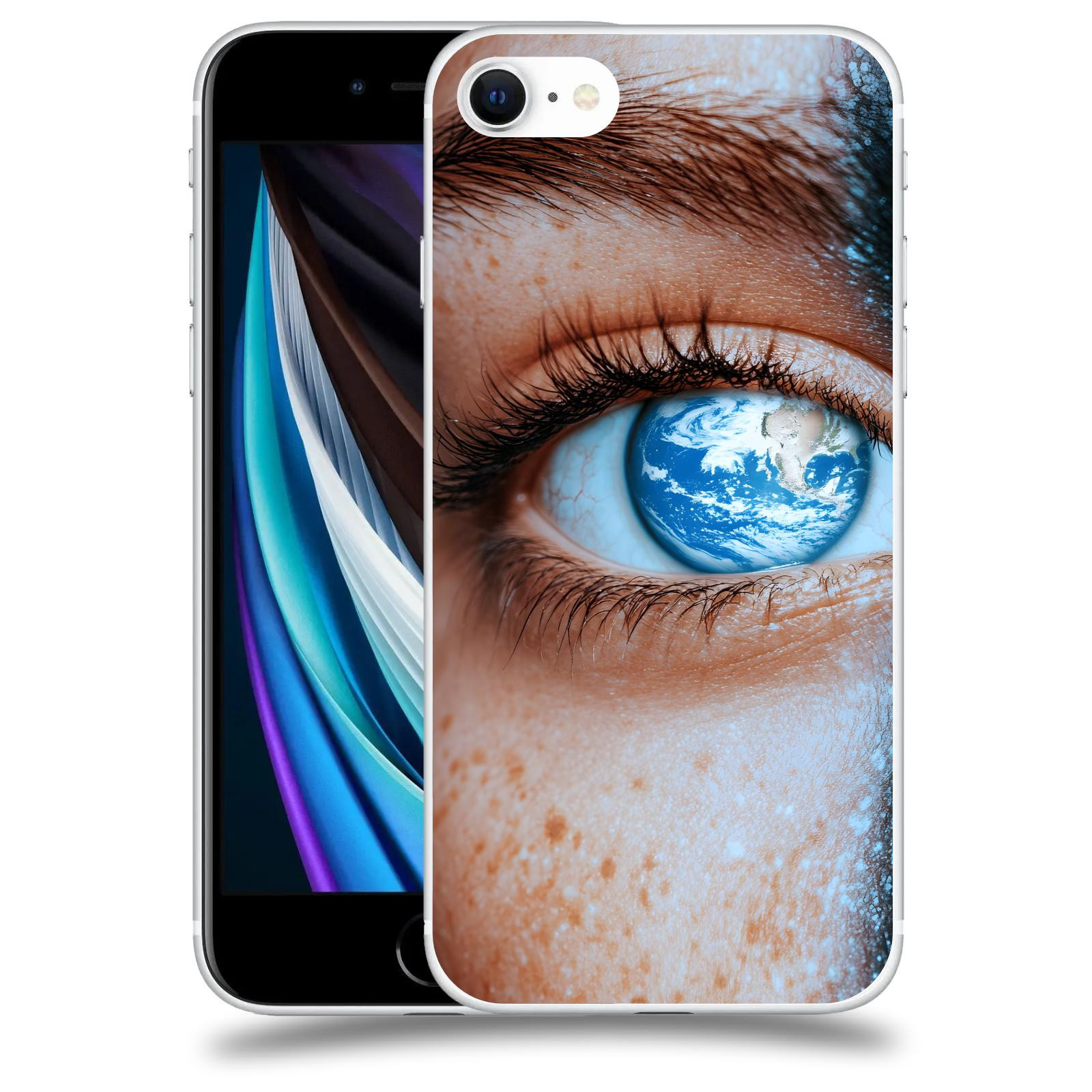ACOVER Kryt na mobil Apple iPhone SE 2020 - Eye