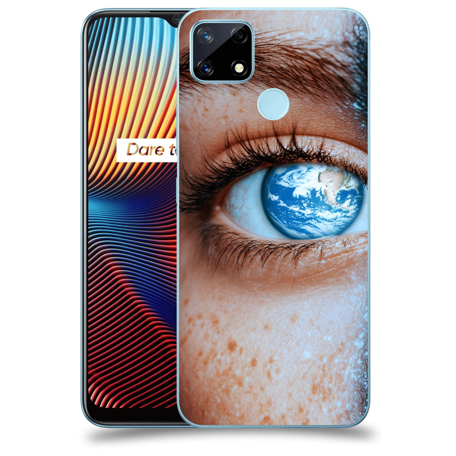 ACOVER Kryt na mobil Realme 7i - Eye