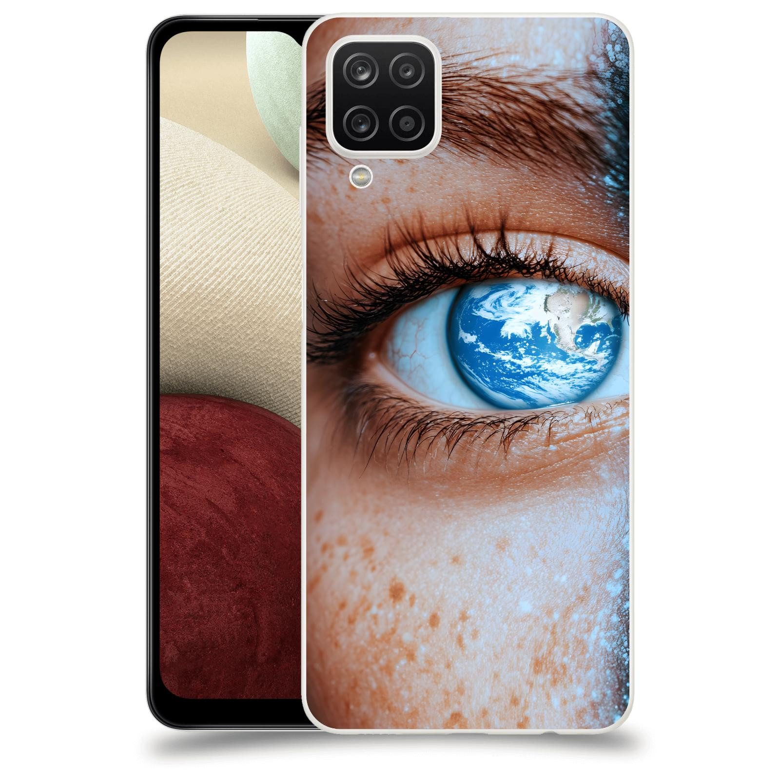 ACOVER Kryt na mobil Samsung Galaxy A12 A125F - Eye