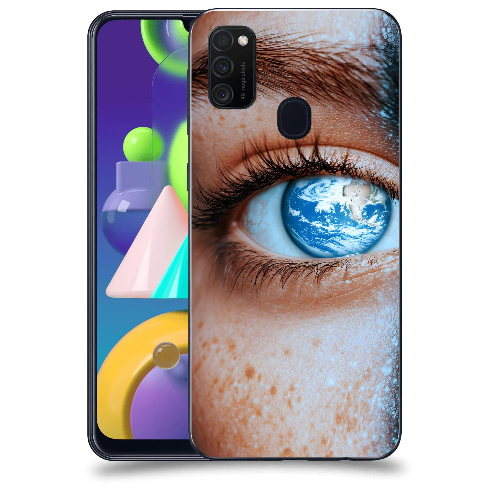 ACOVER Kryt na mobil Samsung Galaxy M21 M215F - Eye