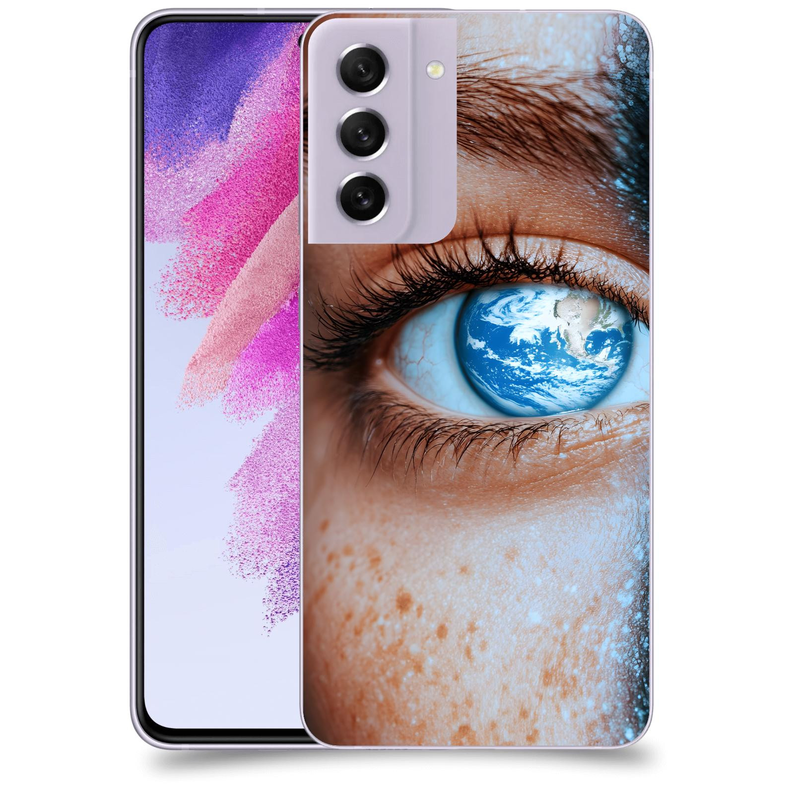 ACOVER Kryt na mobil Samsung Galaxy S21 FE 5G - Eye