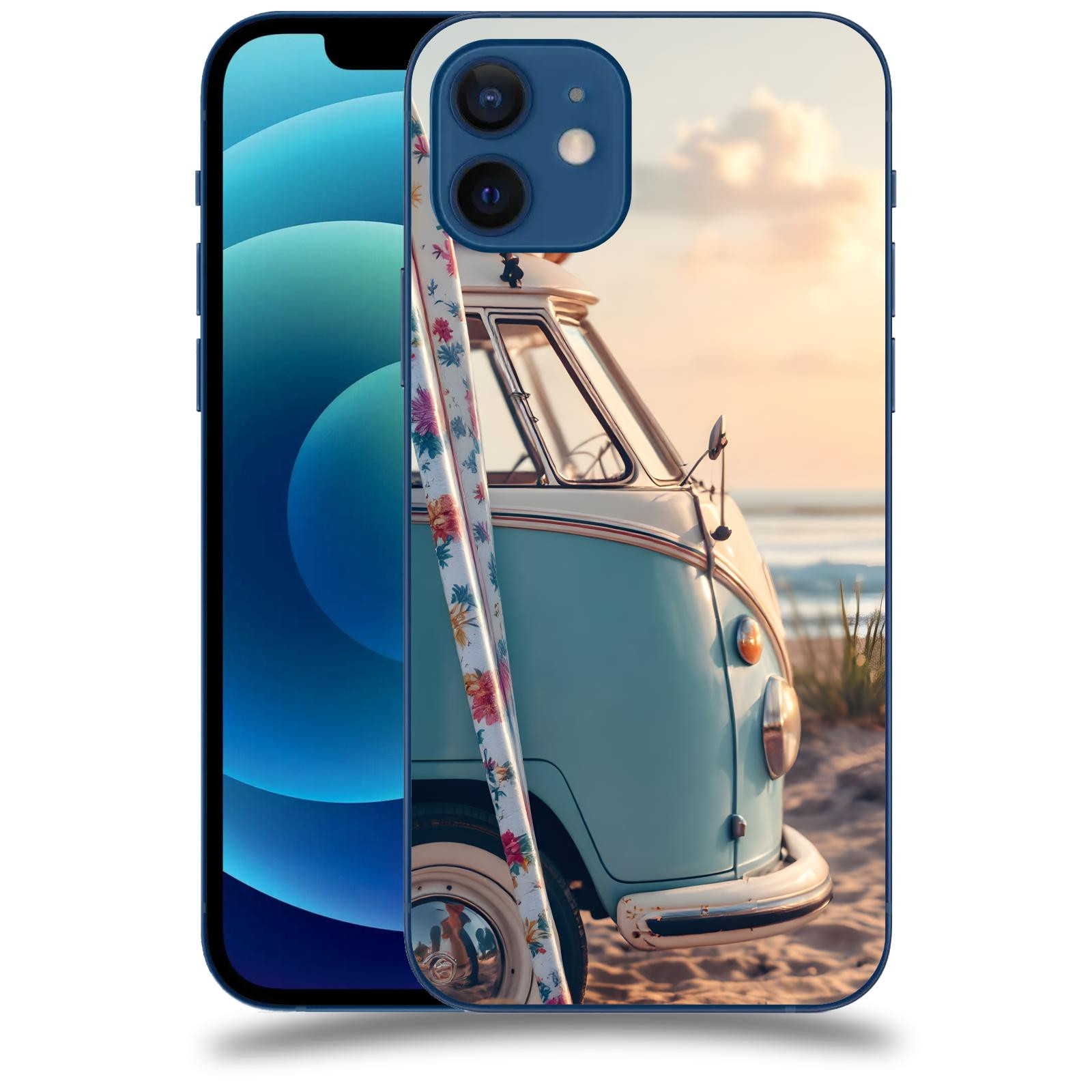 ACOVER Kryt na mobil Apple iPhone 12 - Retro Bus 2