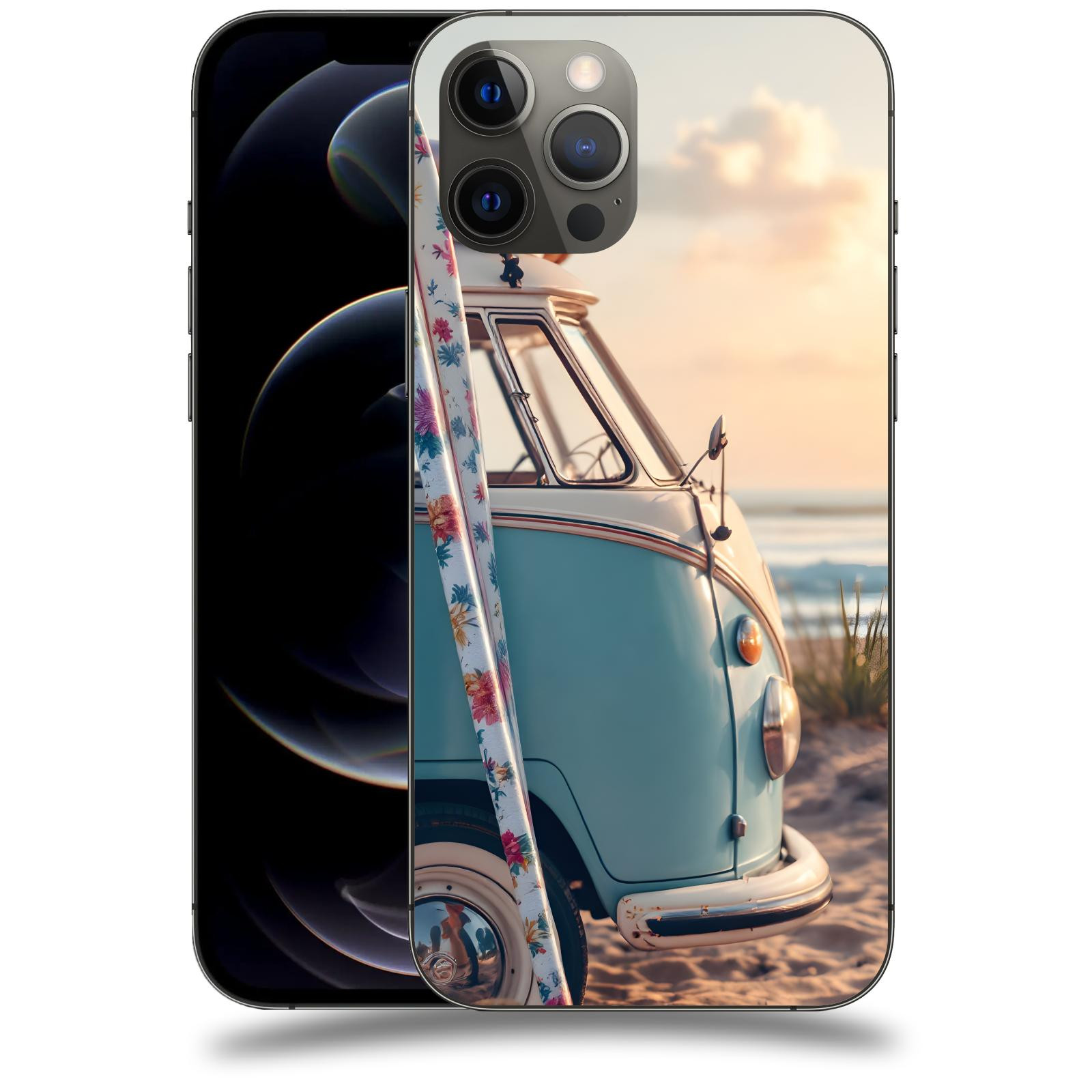 ACOVER Kryt na mobil Apple iPhone 12 Pro Max - Retro Bus 2