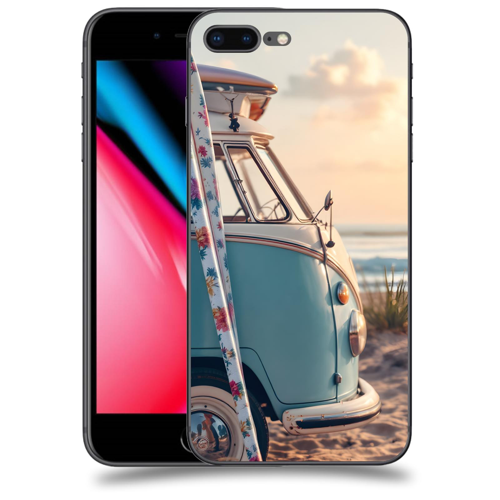 ACOVER Kryt na mobil Apple iPhone 8 Plus - Retro Bus 2