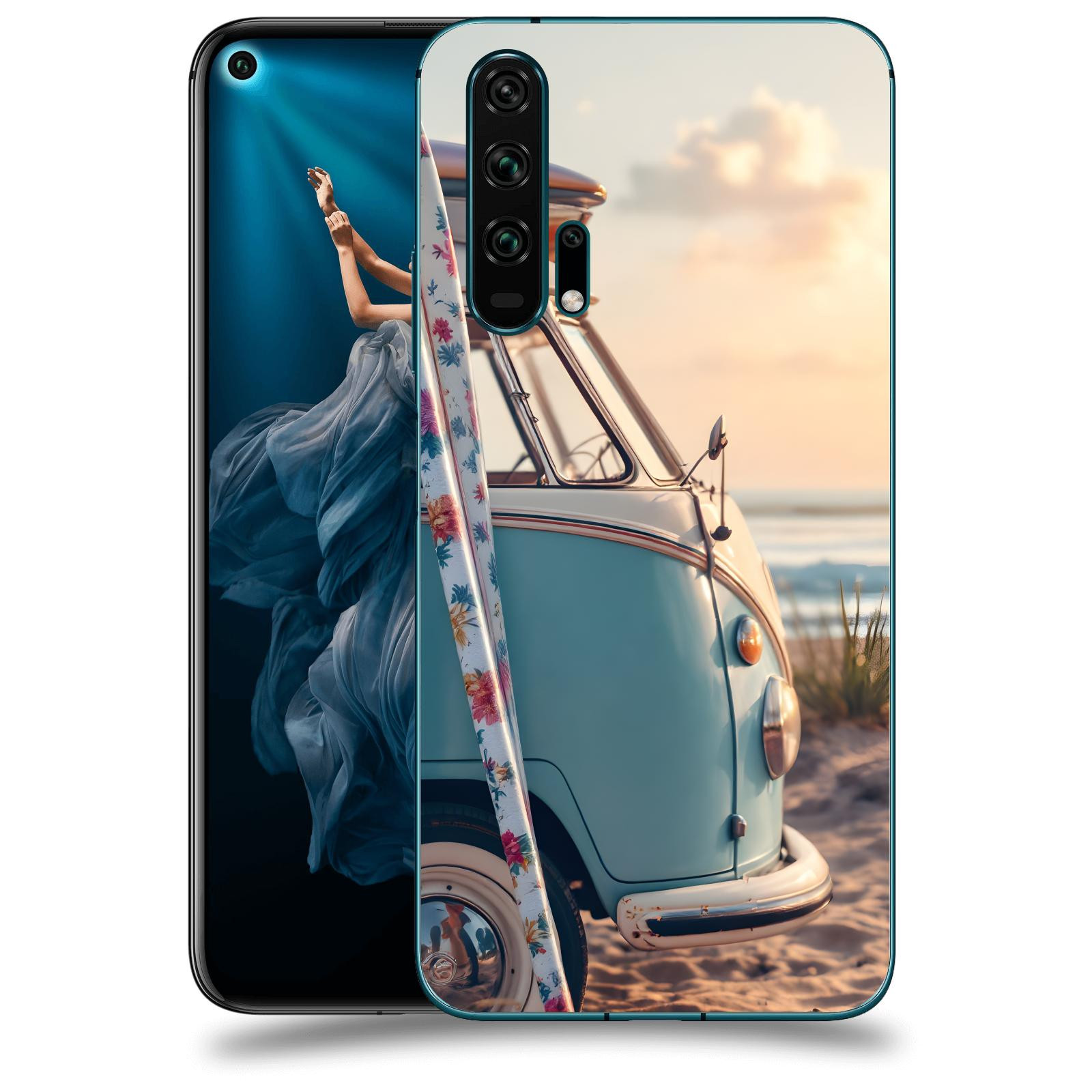 ACOVER Kryt na mobil Honor 20 Pro - Retro Bus 2