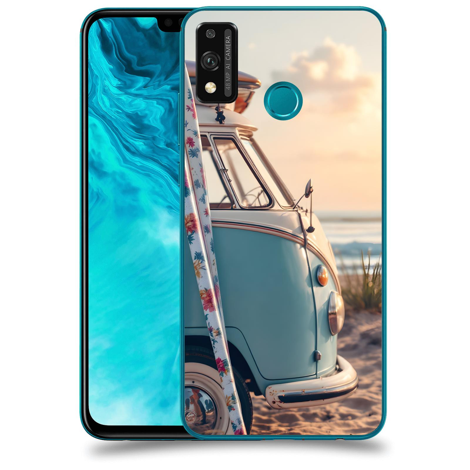 ACOVER Kryt na mobil Honor 9X Lite - Retro Bus 2