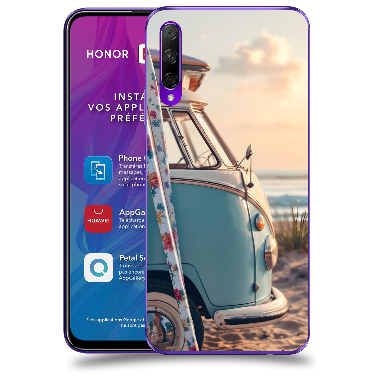 ACOVER Kryt na mobil Honor 9X Pro - Retro Bus 2