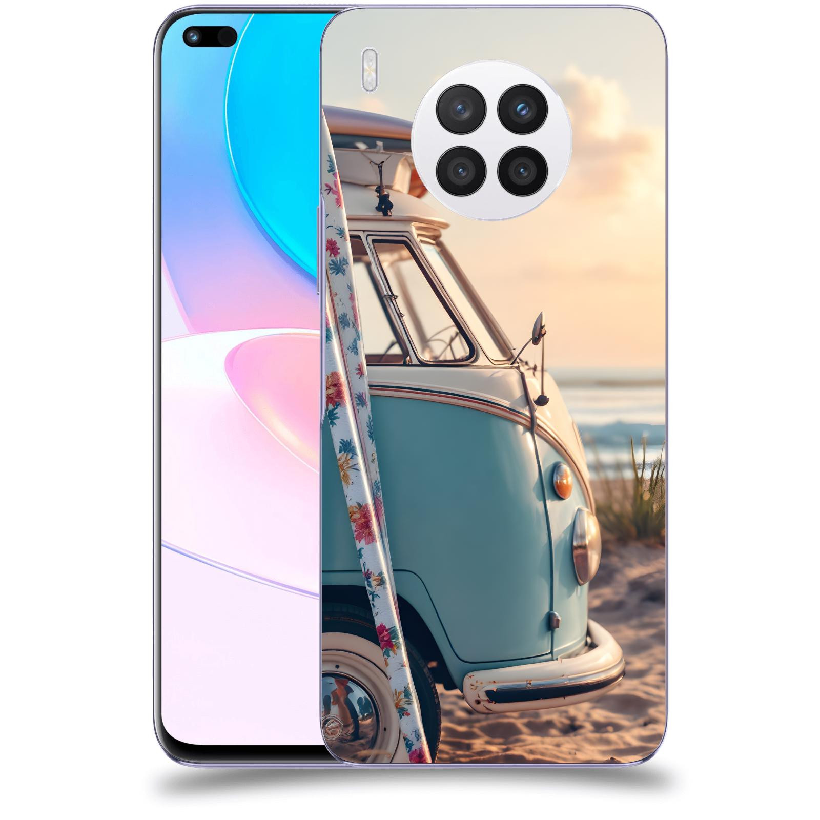 ACOVER Kryt na mobil Huawei Nova 8i - Retro Bus 2