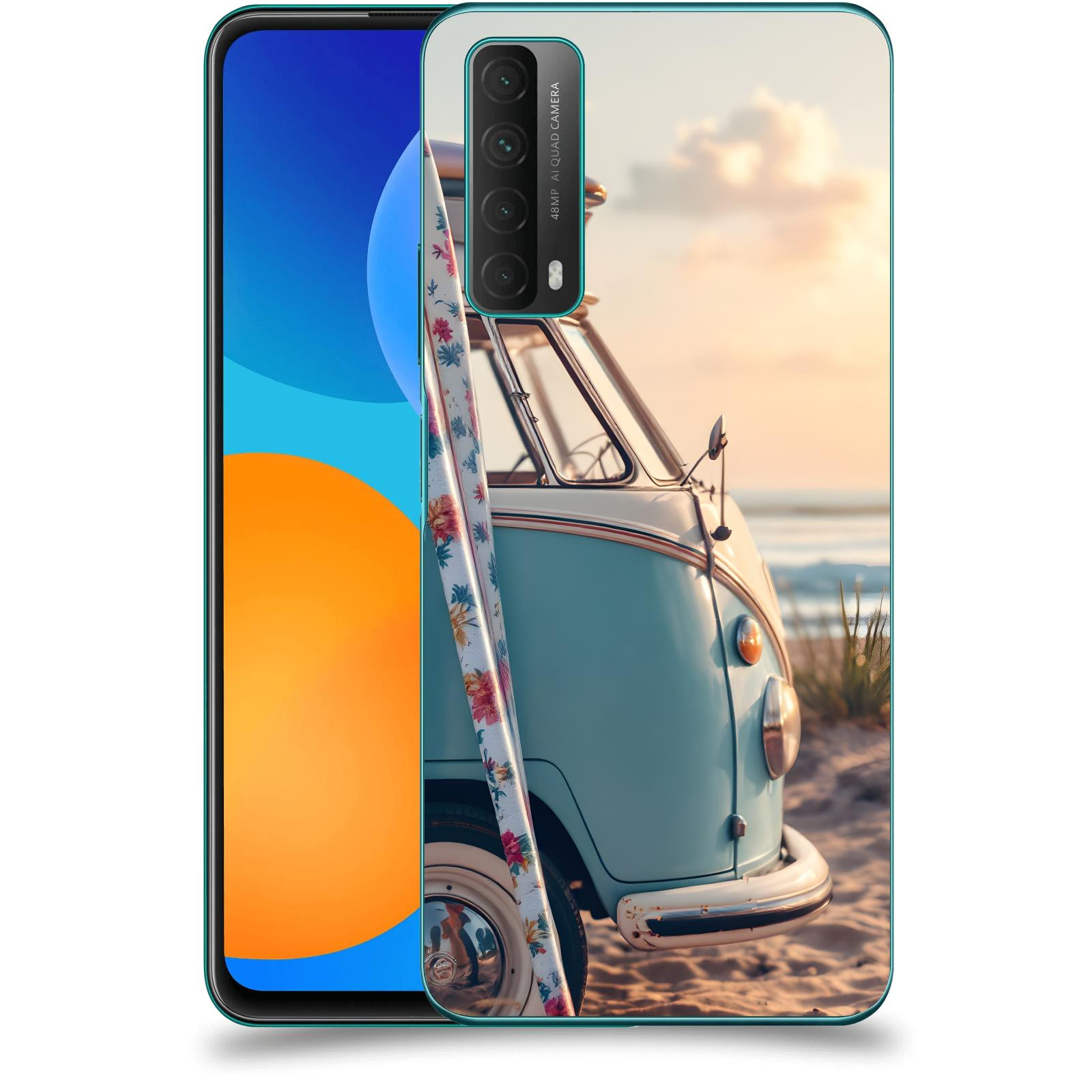 ACOVER Kryt na mobil Huawei P Smart 2021 - Retro Bus 2