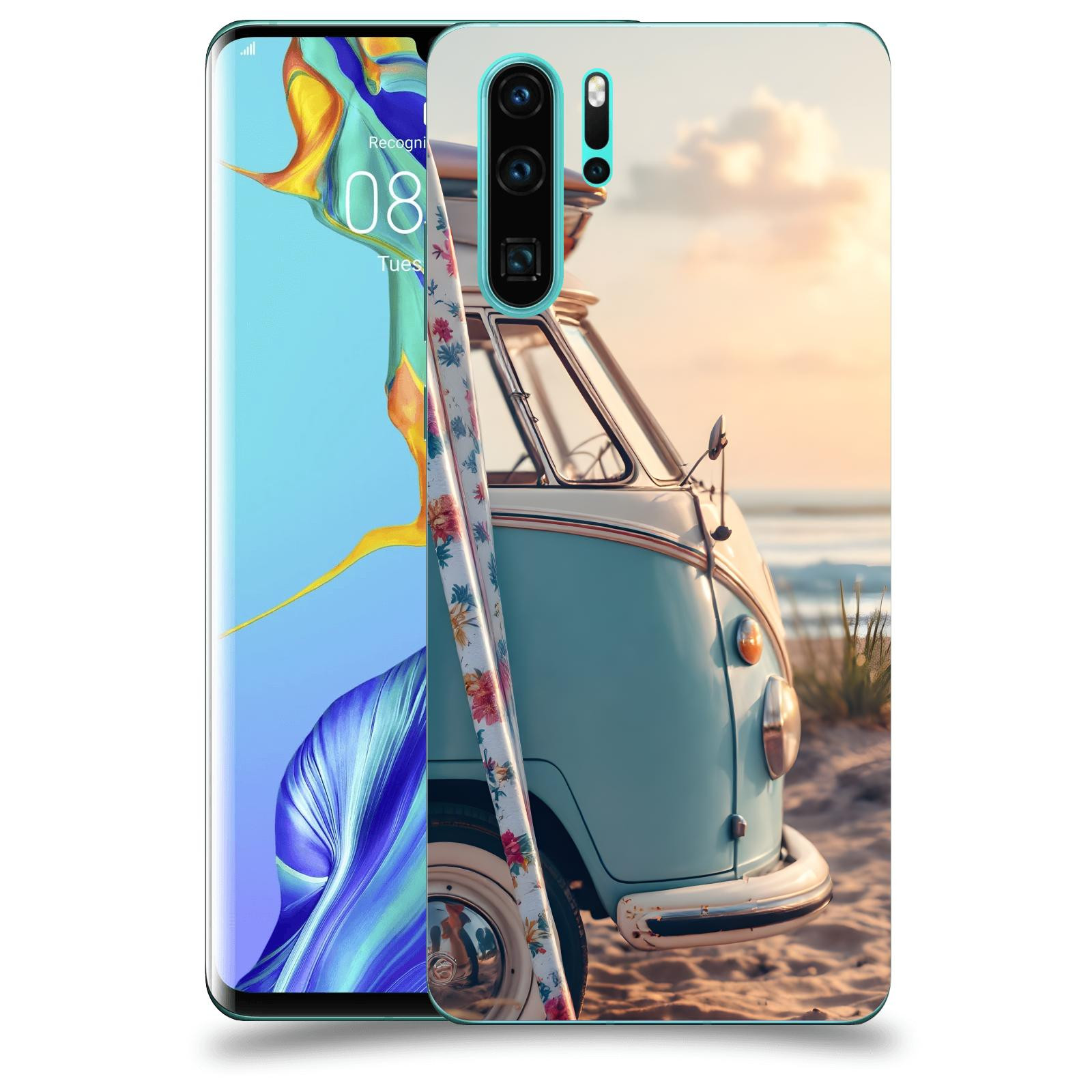 ACOVER Kryt na mobil Huawei P30 Pro - Retro Bus 2
