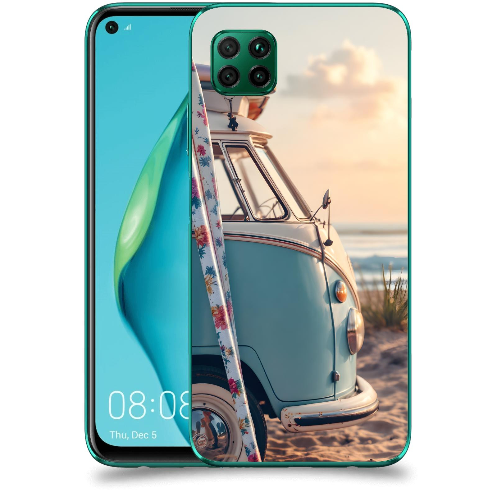 ACOVER Kryt na mobil Huawei P40 Lite - Retro Bus 2