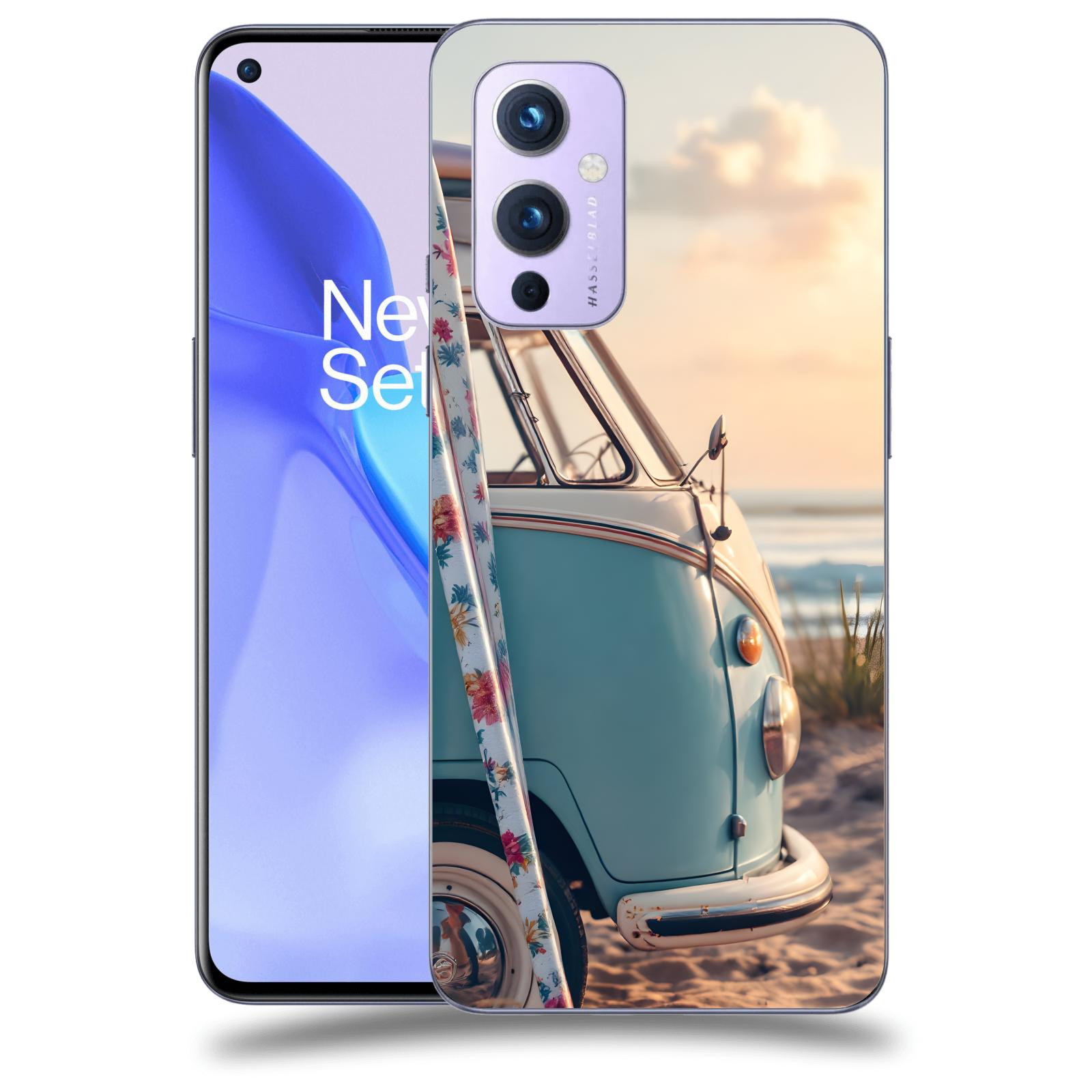 ACOVER Kryt na mobil OnePlus 9 - Retro Bus 2