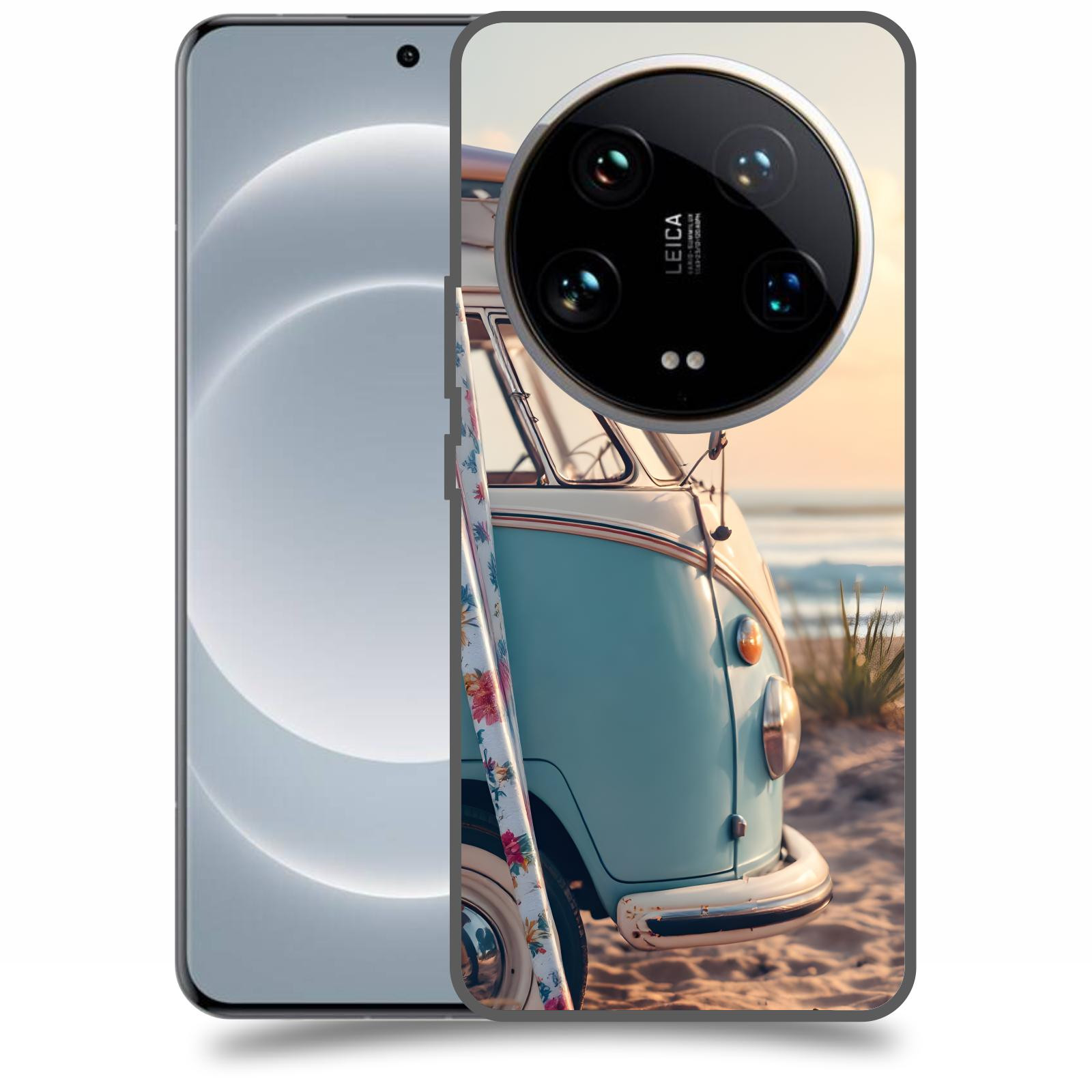 ACOVER Kryt na mobil Xiaomi 14 Ultra - Retro Bus 2