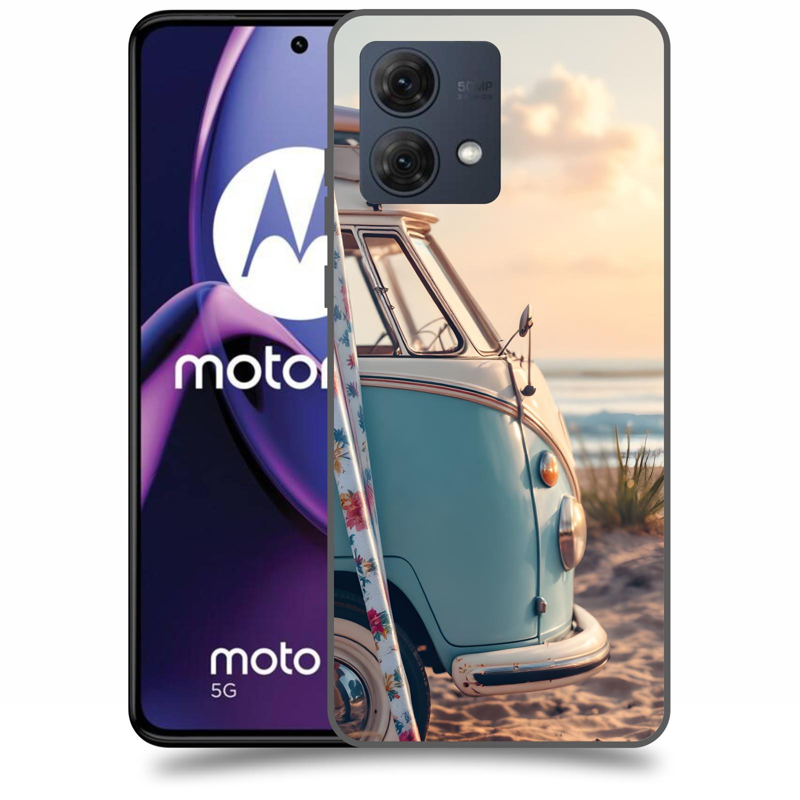 ACOVER Kryt na mobil Motorola Moto G84 5G - Retro Bus 2