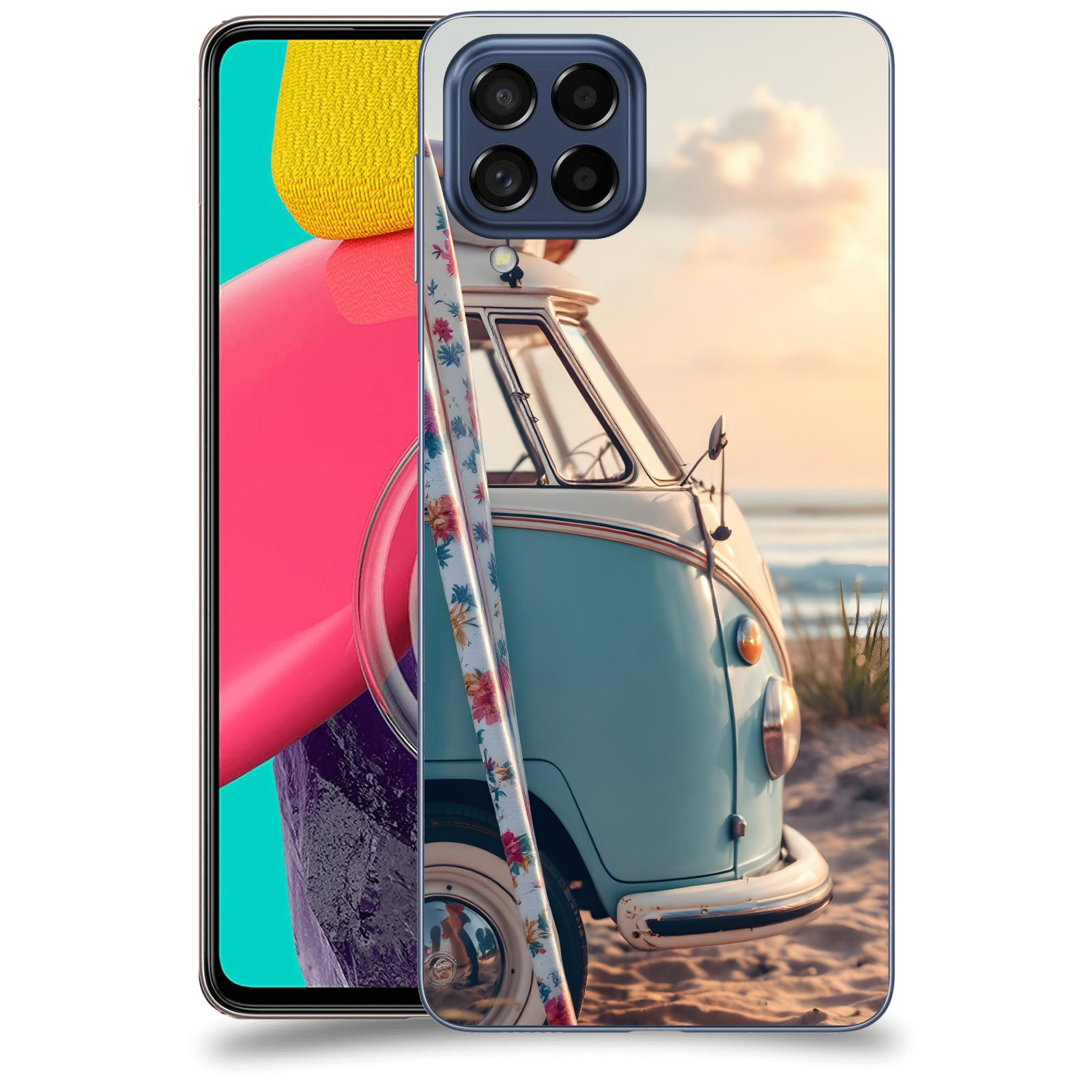 ACOVER Kryt na mobil Samsung Galaxy M53 5G - Retro Bus 2