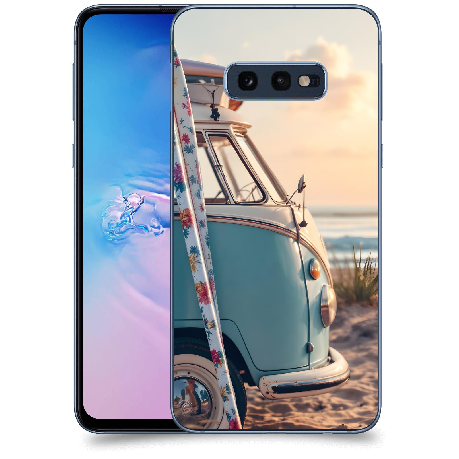 ACOVER Kryt na mobil Samsung Galaxy S10e G970 - Retro Bus 2