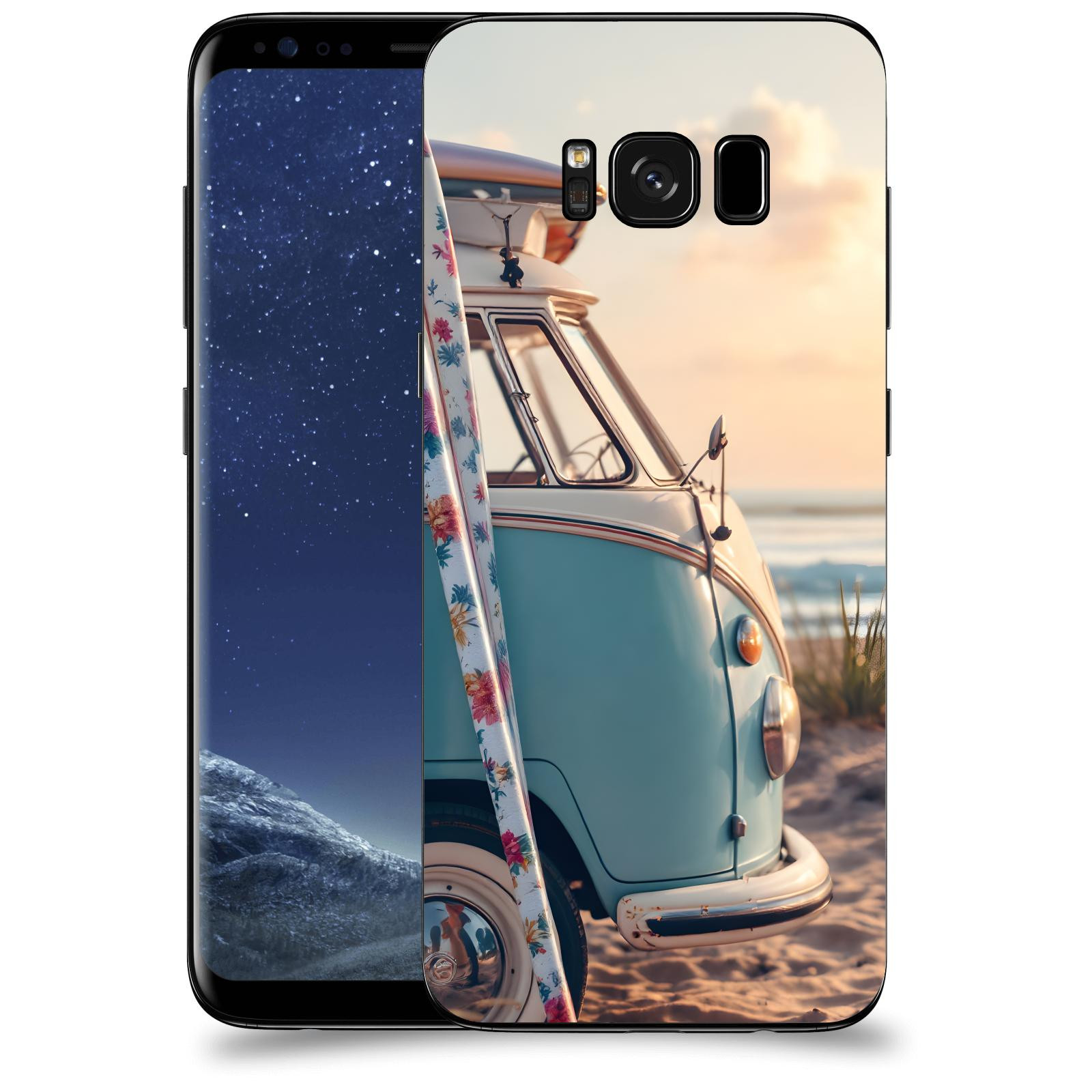 ACOVER Kryt na mobil Samsung Galaxy S8 G950F - Retro Bus 2