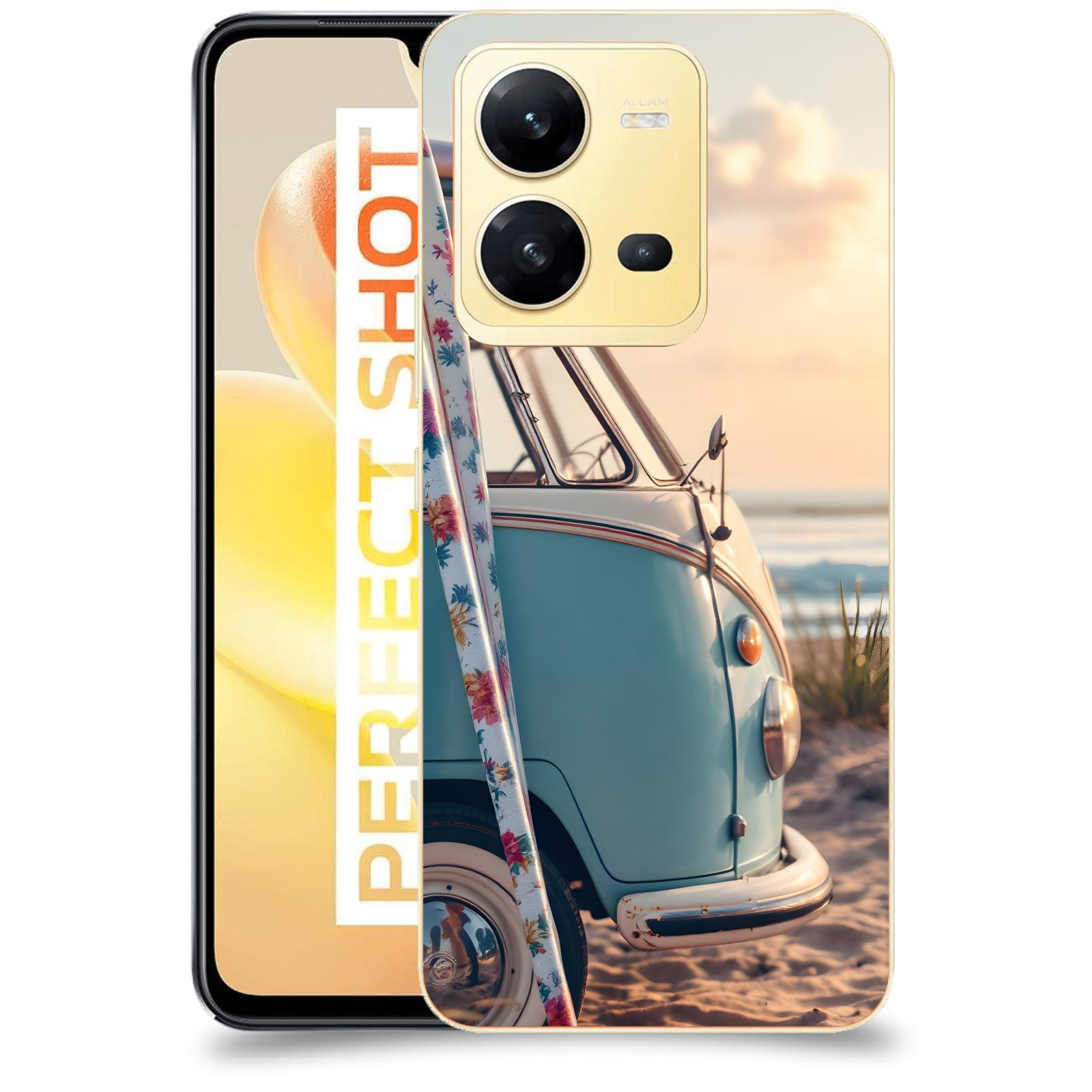 ACOVER Kryt na mobil Vivo X80 Lite - Retro Bus 2
