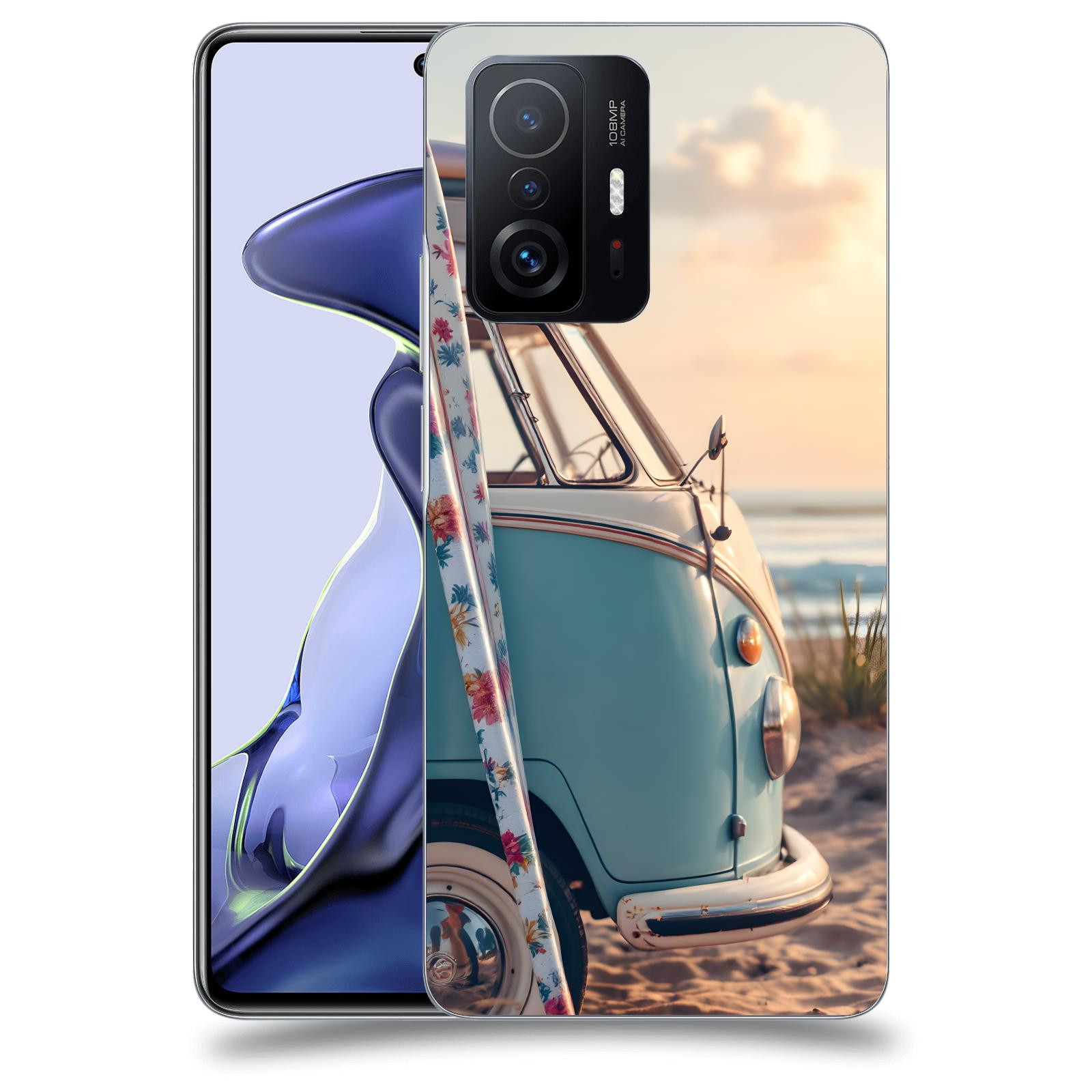 ACOVER Kryt na mobil Xiaomi 11T - Retro Bus 2