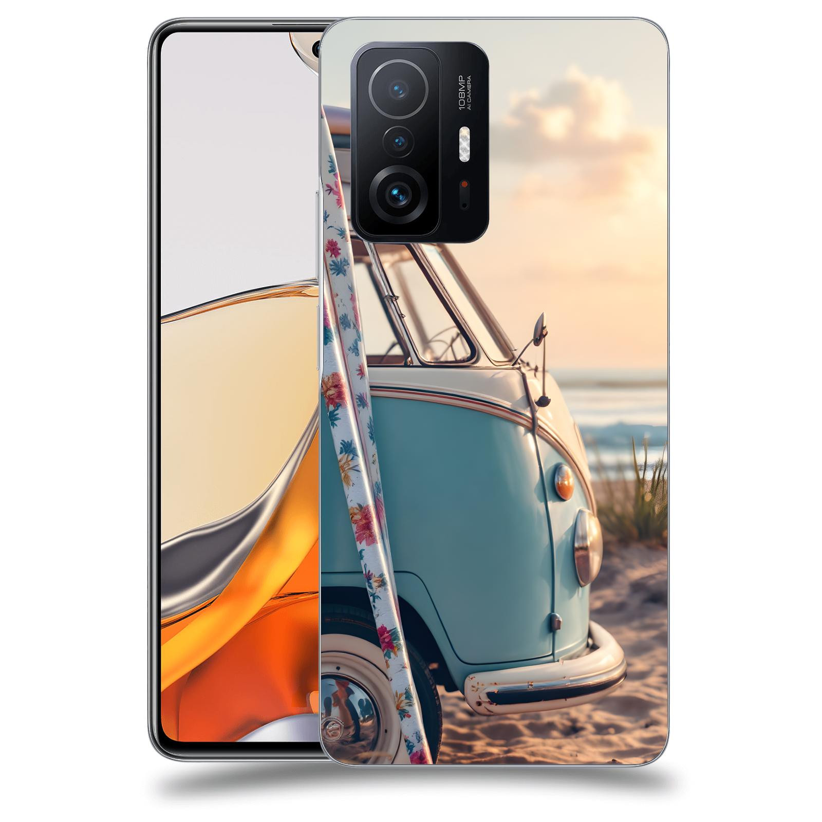 ACOVER Kryt na mobil Xiaomi 11T Pro - Retro Bus 2
