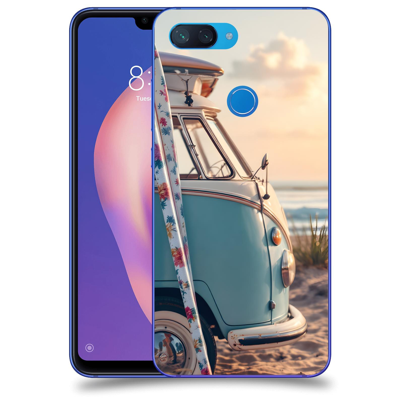 ACOVER Kryt na mobil Xiaomi Mi 8 Lite - Retro Bus 2