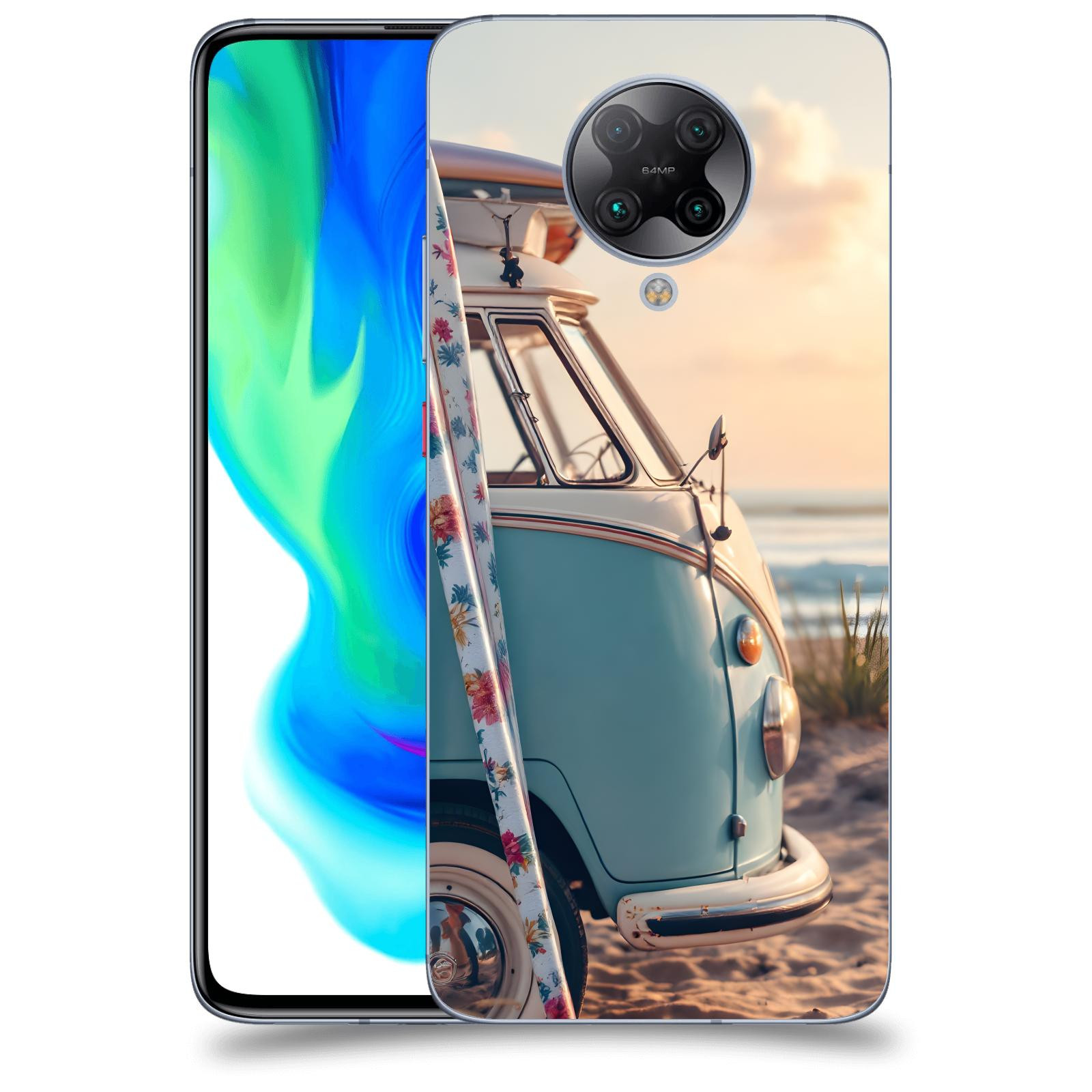 ACOVER Kryt na mobil Xiaomi Poco F2 Pro - Retro Bus 2