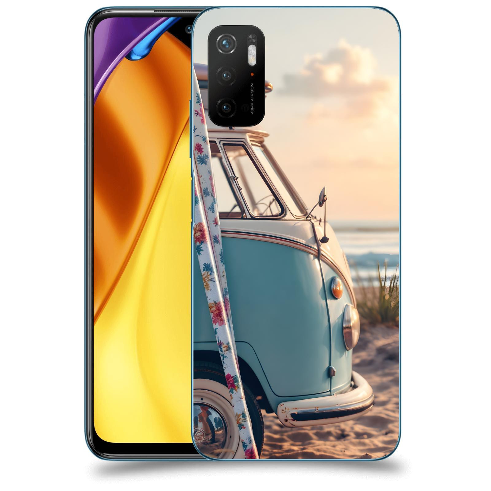 ACOVER Kryt na mobil Xiaomi Poco M3 Pro 5G - Retro Bus 2