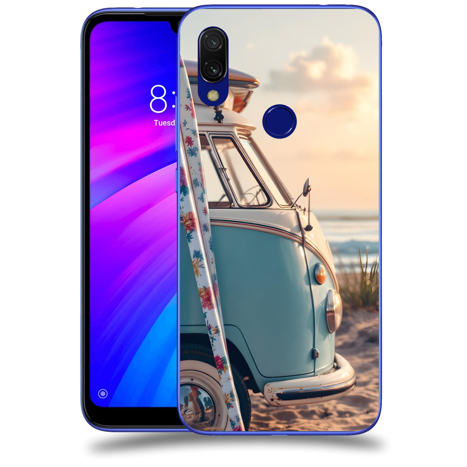 ACOVER Kryt na mobil Xiaomi Redmi 7 - Retro Bus 2