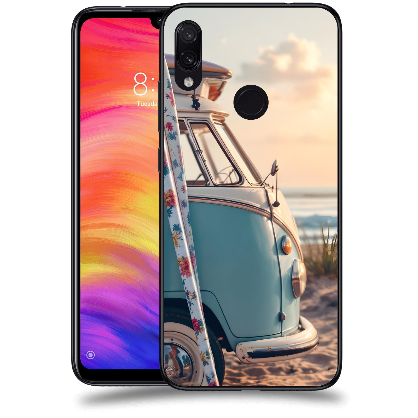 ACOVER Kryt na mobil Xiaomi Redmi Note 7 - Retro Bus 2