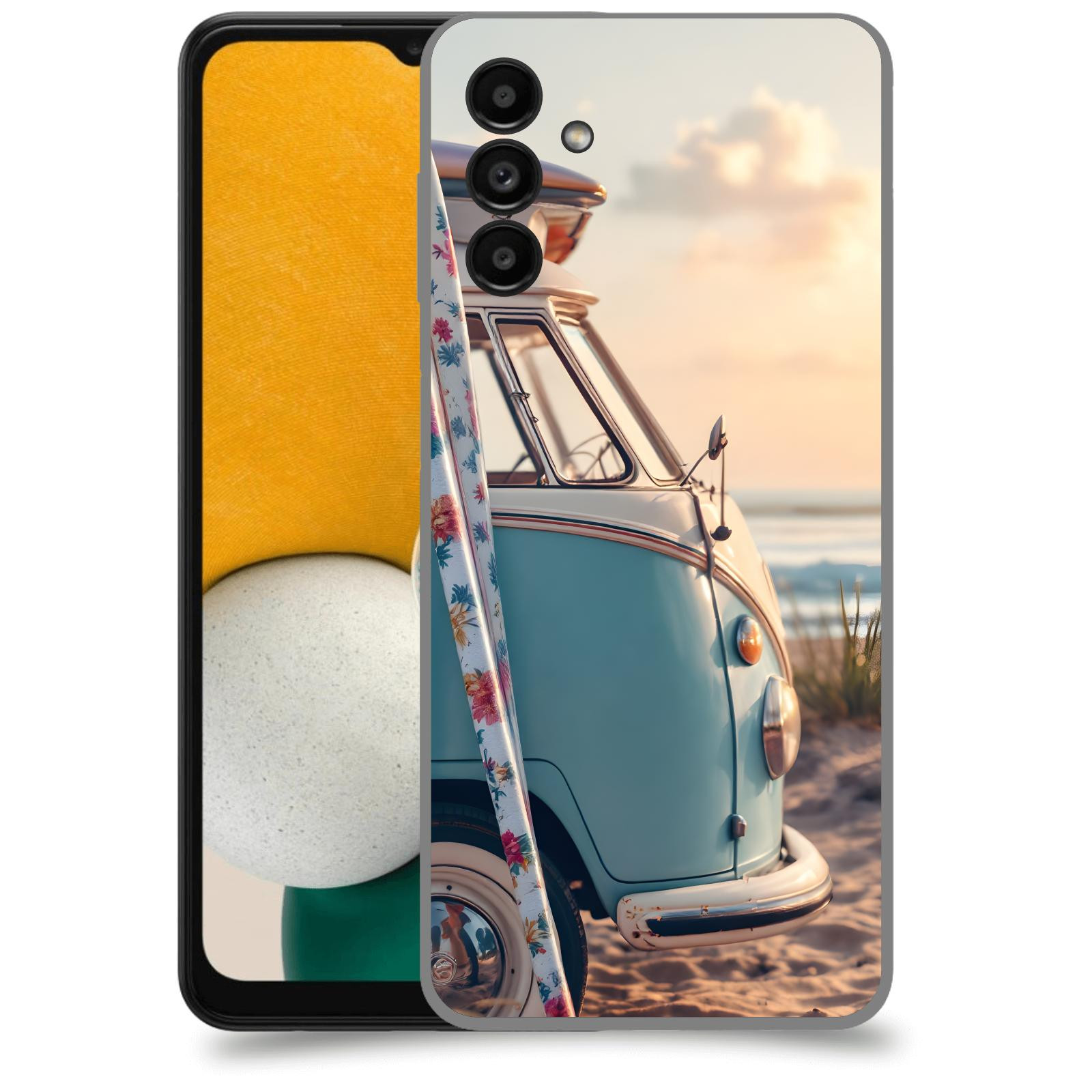 ACOVER Kryt na mobil Samsung Galaxy A13 5G A136B - Retro Bus 2