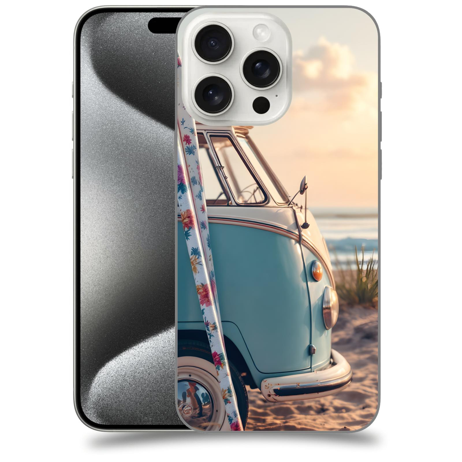 ACOVER Kryt na mobil Apple iPhone 15 pro max - Retro Bus 2