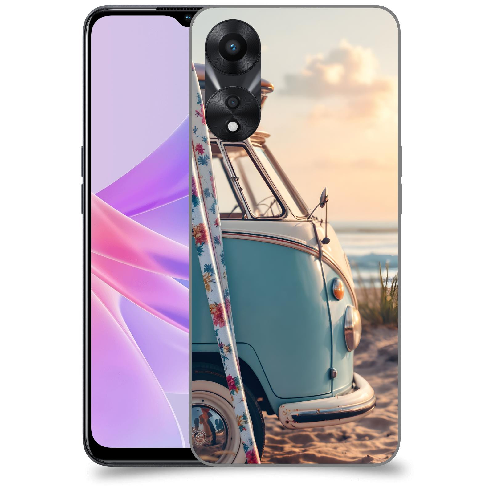 ACOVER Kryt na mobil OPPO A78 5G - Retro Bus 2