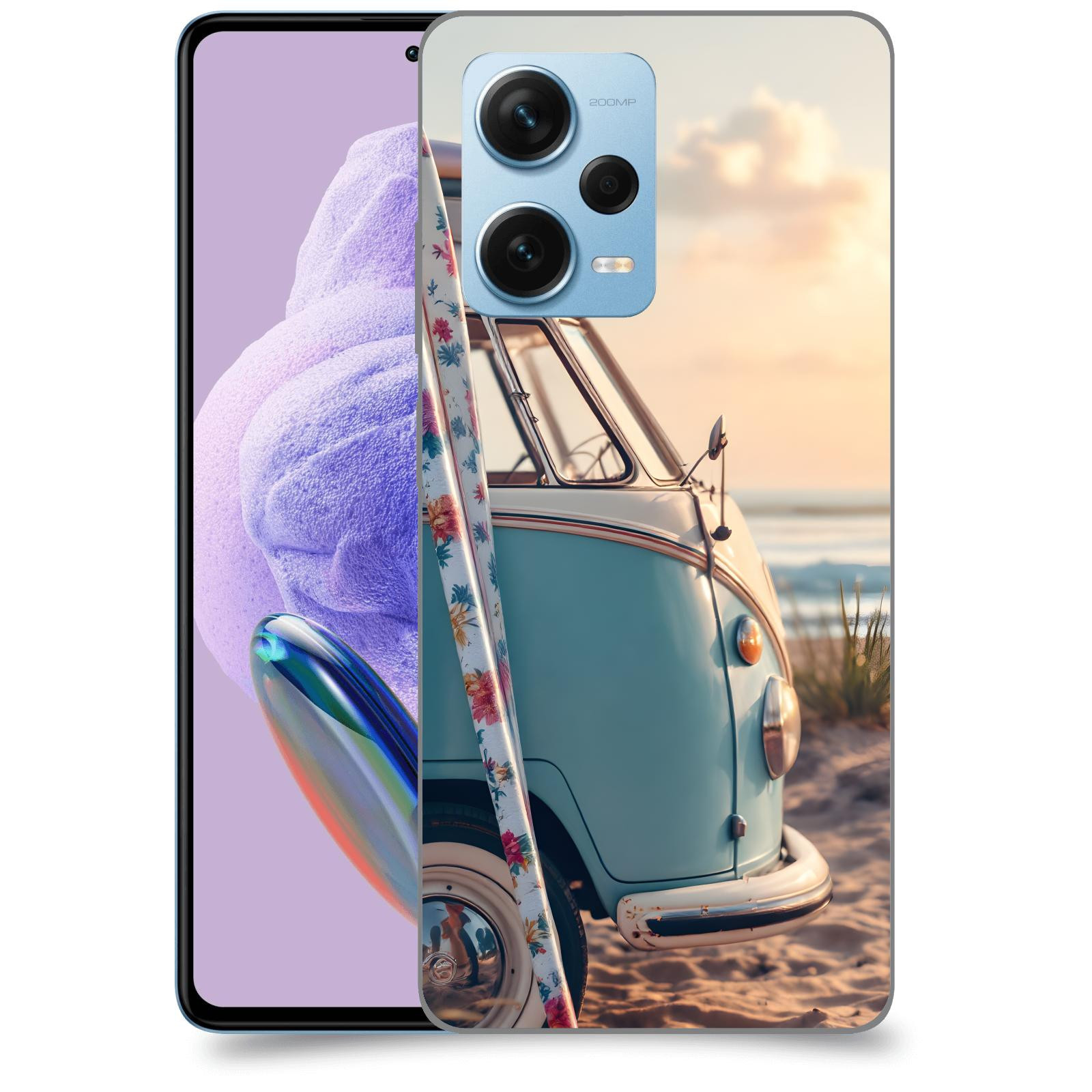 ACOVER Kryt na mobil Xiaomi Redmi Note 12 Pro+ 5G - Retro Bus 2