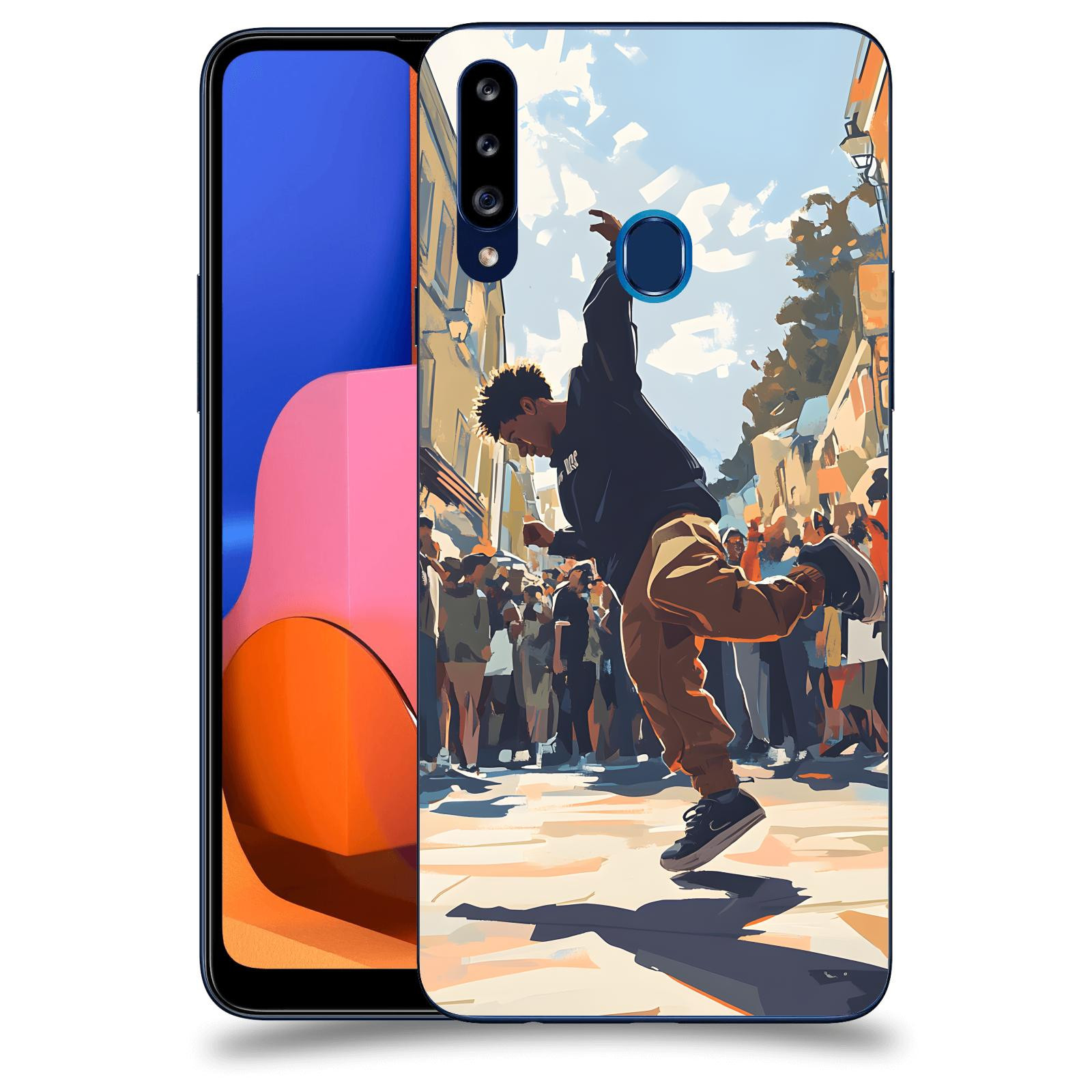 ACOVER Kryt na mobil Samsung Galaxy A20s - Dance on the street