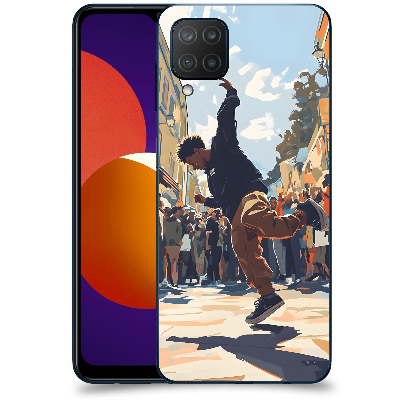 ACOVER Kryt na mobil Samsung Galaxy M12 M127F - Dance on the street