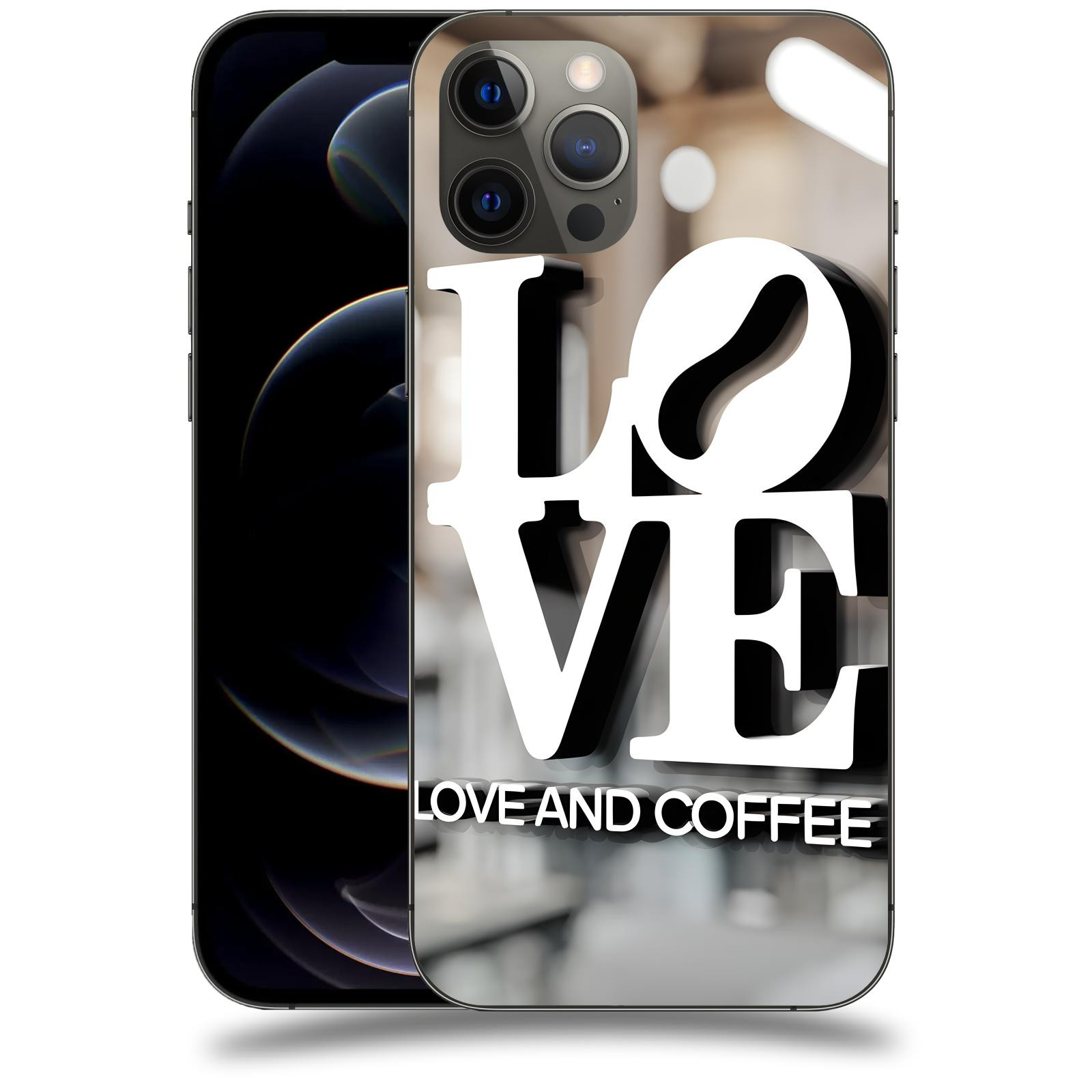 ACOVER Kryt na mobil Apple iPhone 12 Pro Max - Love  & Coffee