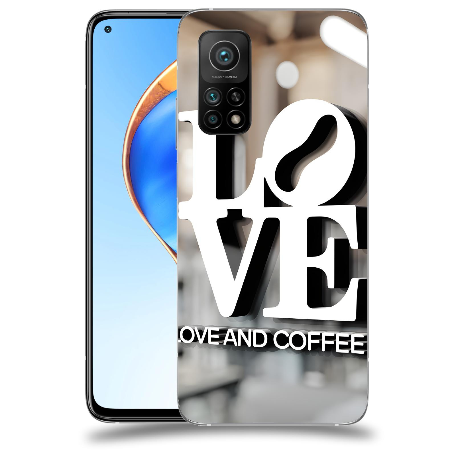 ACOVER Kryt na mobil Xiaomi Mi 10T Pro - Love  & Coffee