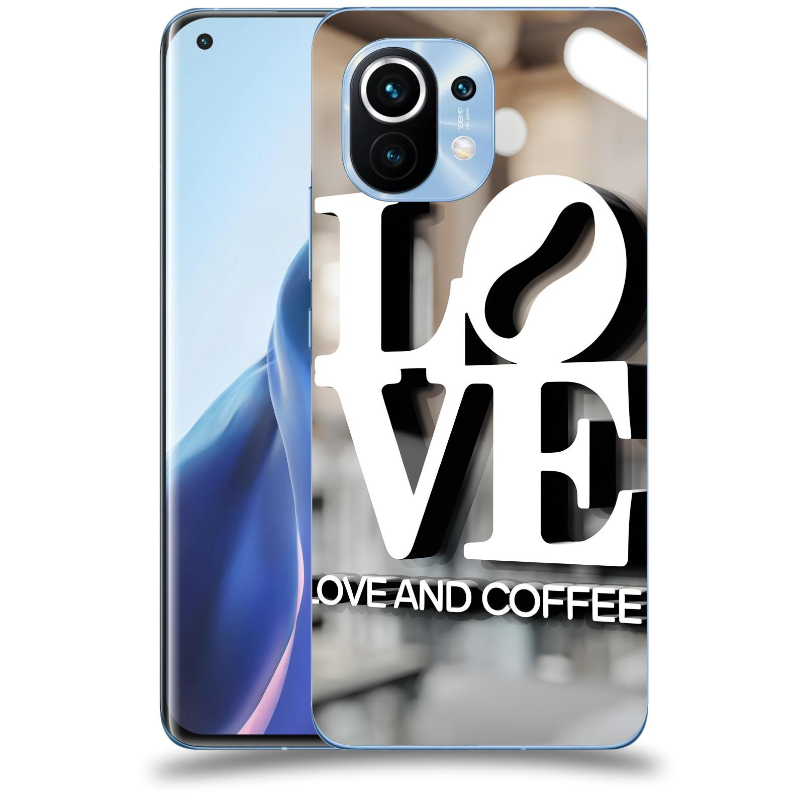 ACOVER Kryt na mobil Xiaomi Mi 11 - Love  & Coffee