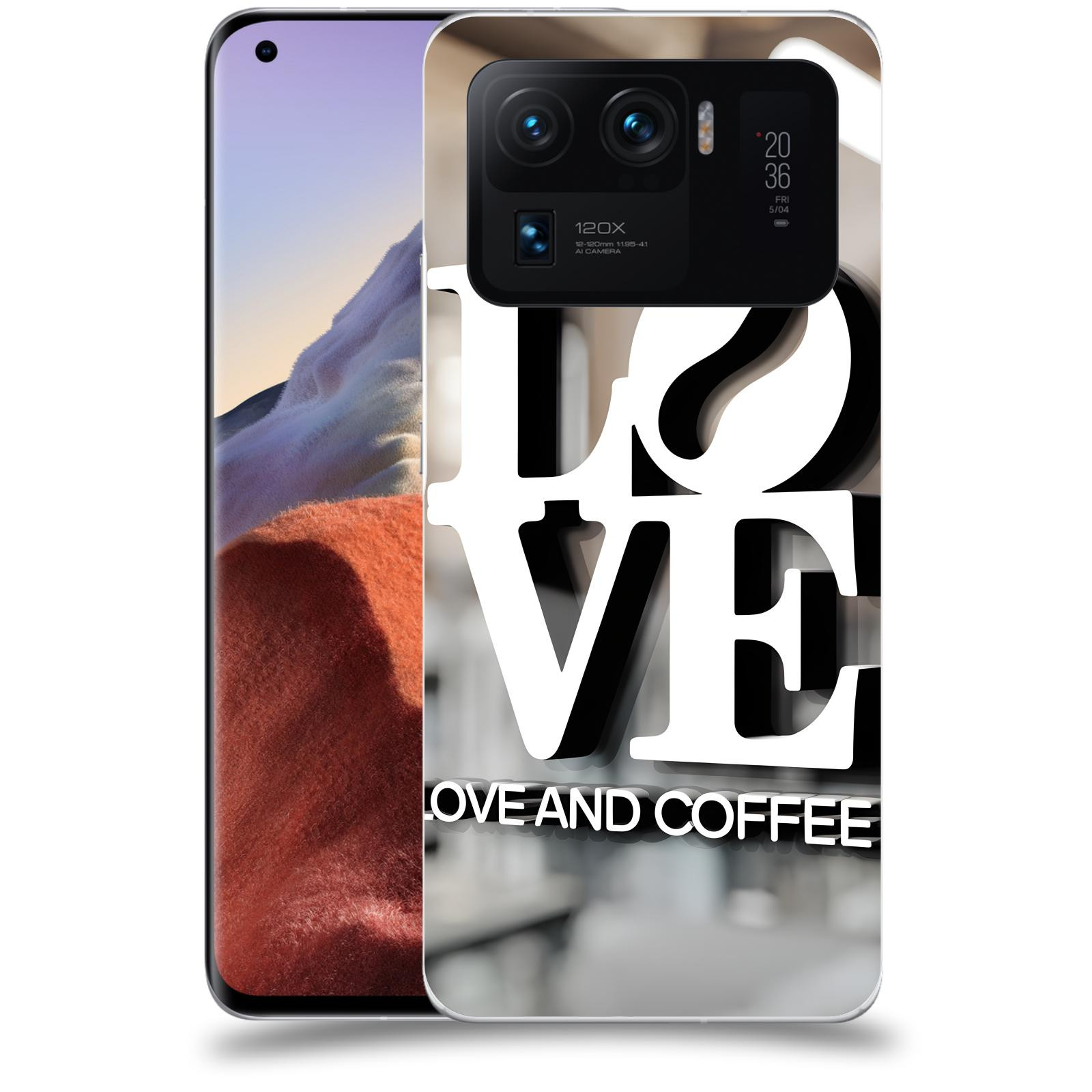 ACOVER Kryt na mobil Xiaomi Mi 11 Ultra - Love  & Coffee