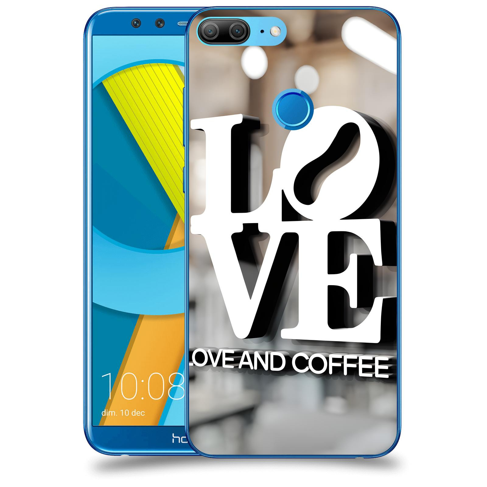 ACOVER Kryt na mobil Honor 9 Lite - Love  & Coffee