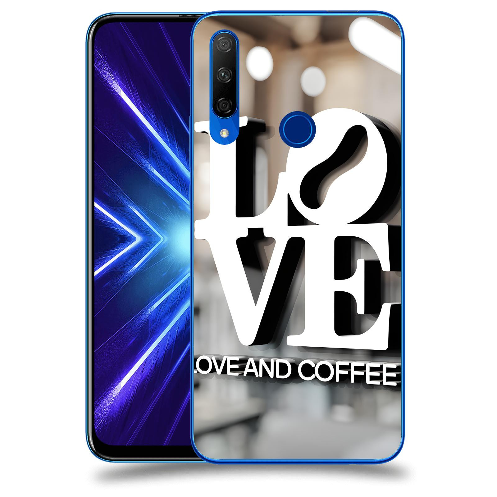 ACOVER Kryt na mobil Honor 9X - Love  & Coffee