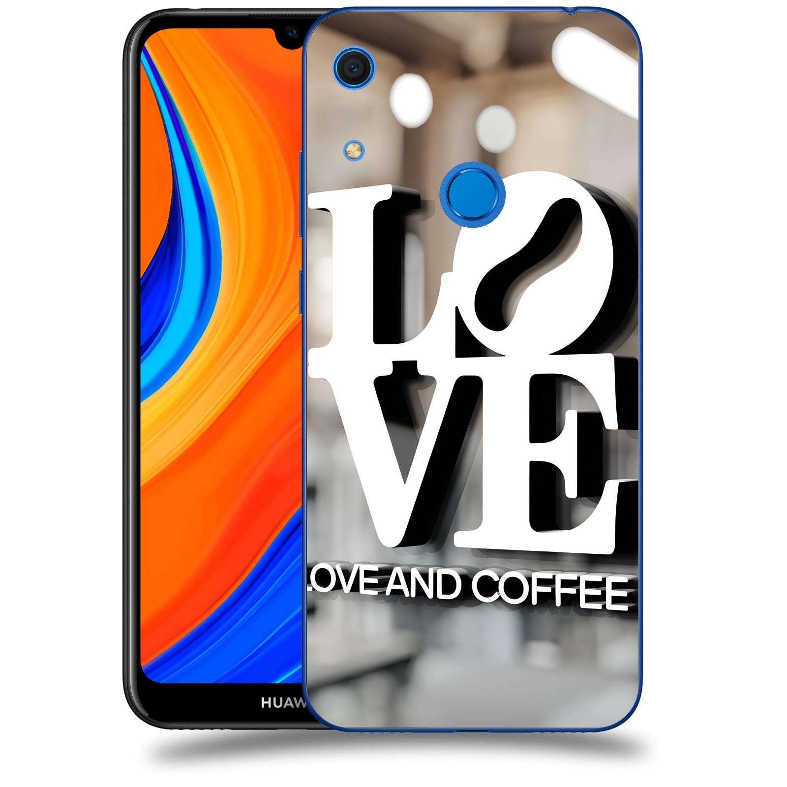 ACOVER Kryt na mobil Huawei Y6S - Love  & Coffee